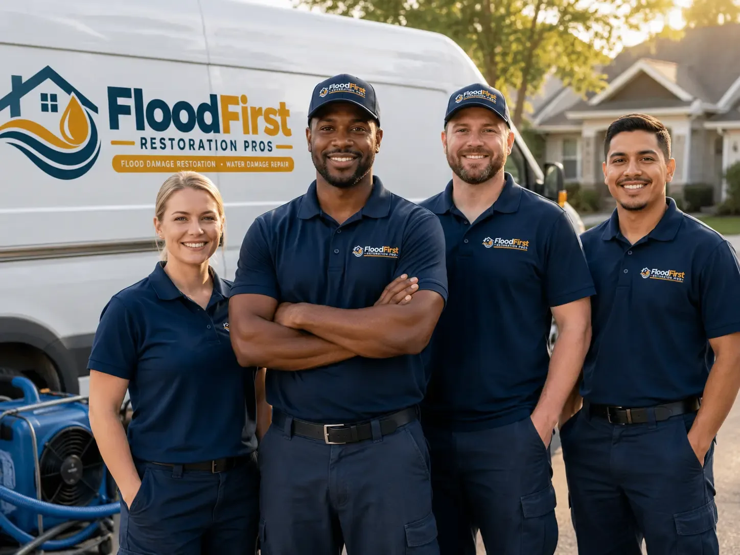 Flood Damage Restoration company in Spraggs, PA